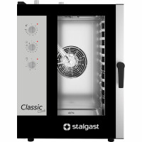 Piec konwekcyjno-parowy gazowy 11x GN1/1, sterowanie manualne, 790x960x1120 mm | STALGAST, ClassicCook
