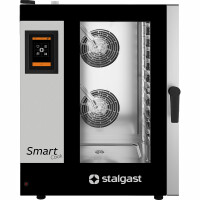 Piec konwekcyjno-parowy elektryczny 11x GN2/1, sterowanie dotykowe, 790x1280x1100 mm | STALGAST, SmartCook