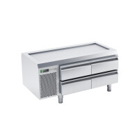 Podstawa chłodnicza z agregatem i szufladami 1200x666x620 mm | DORA METAL, DM-94702