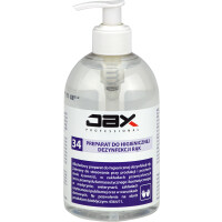 Preparat do higienicznej dezynfekcji rąk 500 ml | JAX, 34