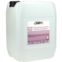 Płyn myjący bez chloru do zmywarek, do szkła, aluminium 20 l | JAX, 39