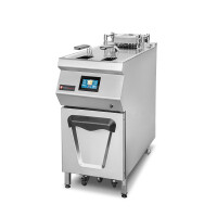 Frytownica automatyczna elektryczna, filtr oleju, ekran dotykowy, 30 kW, 25 l, 400x900x850 mm | RESTO QUALITY, RQ.PLS.ODFE.010