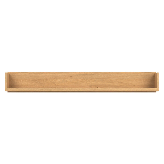 Półka wisząca ścienna na ścianę do salonu 160 cm dąb kamienny ATE AT10