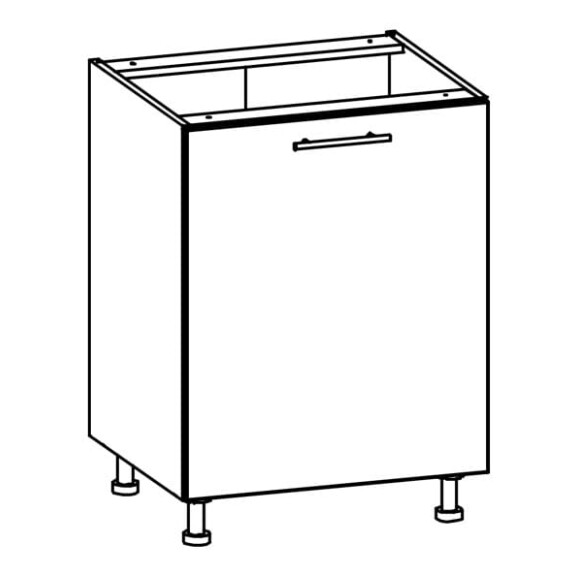 Szafka dolna T-19/D60 LP Tiffany