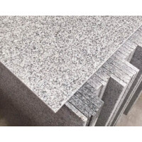 Płytki granitowe tarasowe szlifowane szare G703 New Bianco Cristal (60x60x1)