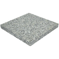 Płytka granitowa 20x10x2 płomieniowana jasnoszara STRZEGOM - próbka