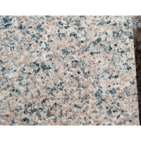 Płyta granitowa chodnikowa płomieniowana czerwona (45x22,5x8 cm)