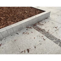 Palisada granitowa cała cięta jasnoszara STRZEGOM (10x10x25)