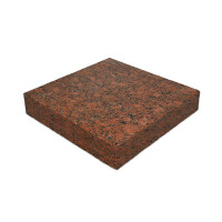 Płyta granitowa chodnikowa płomieniowana czerwona VANGA (50x50x6)