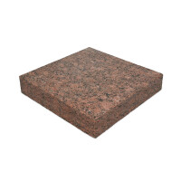Płyta granitowa chodnikowa płomieniowana czerwona VANGA (50x50x8)
