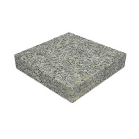 Płyta granitowa chodnikowa płomieniowana jasnoszara STRZEGOM (100x50x6)