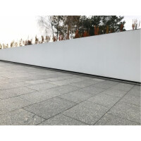 Płyta granitowa chodnikowa płomieniowana jasnoszara STRZEGOM (80x40x8)