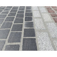 Kostka granitowa cięto-łupana płomieniowana czarna SZWED (20x10x10)