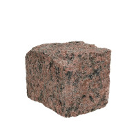 Kostka granitowa łupana czerwona VANGA 7/9 (8x8x8)