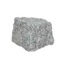 Kostka granitowa łupana jasnoszara STRZEGOM 15/17/8 (16x16x8)