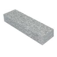 Stopień granitowy blokowy płomieniowany szary STRZELIN (60x35x15)
