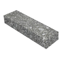 Stopień granitowy blokowy płomieniowany ciemnoszary KOŚMIN (100x35x15)
