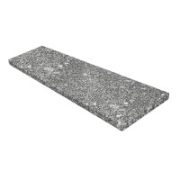 Stopnica granitowa okładzinowa płomieniowana ciemnoszara KOŚMIN (100x30x3)