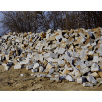 Kamień murowy granitowy formak łupany szaro-rudy STRZEGOM (10-40 cm)