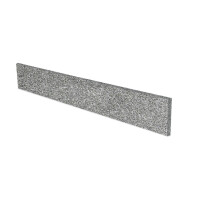 Podstopnica granitowa okładzinowa płomieniowana szara STRZELIN (80x13x3)
