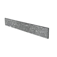 Podstopnica granitowa okładzinowa płomieniowana ciemnoszara KOŚMIN (150x13x3)