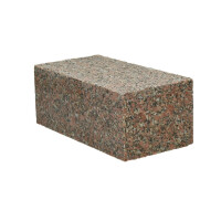 Kostka granitowa cięta płomieniowana brązowy BOHUS (20x10x8)