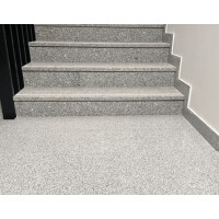 Podstopnica granitowa okładzinowa polerowana jasnoszara G703 New Bianco Cristal (150x15x2)