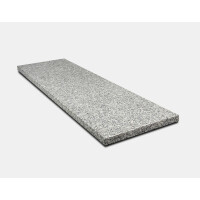 Parapet granitowy szlifowany jasnoszary STRZEGOM (gr. 2 cm)