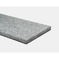 Parapet granitowy szlifowany jasnoszary STRZEGOM (gr. 3 cm)