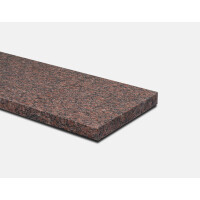 Parapet granitowy szlifowany czerwony VANGA (gr. 2 cm)