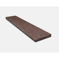 Parapet granitowy szlifowany czerwony VANGA (gr. 3 cm) 