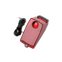 Lampa rowerowa tylna De-One dynamo 1-Led HL-DE040