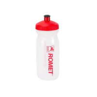 Bidon Romet Max 0,6l - przezroczysto-czerwony, Kolor przezroczysto-czerwony