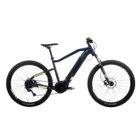 Rower górski elektryczny Haibike Hardnine 5 - niebieski-zielony, Kolor niebieski-zielony, Rozmiar ramy XL