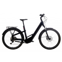 Rower trekkingowy elektryczny Winora Yakun 10 low step - granatowy, Kolor granatowy, Rozmiar ramy 60cm