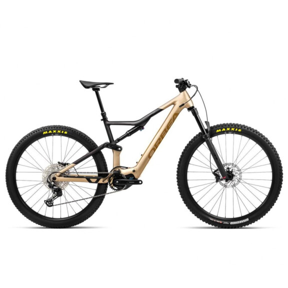 Rower górski elektryczny Orbea RISE H30 - brązowy, Kolor brązowy, Rozmiar ramy L