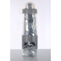 Bidon MIGHTY 400ml termiczny - srebrny, Kolor srebrny