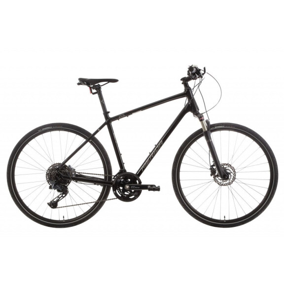 Rower crossowy Merida Crossway 700 2024 - czarno-srebrny, Kolor czarno-srebrny, Rozmiar ramy S