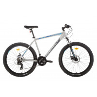 Rower górski Romet Rambler R6.2 2024 - srebrno-niebieski, Kolor srebrno-niebieski, Rozmiar ramy 19"