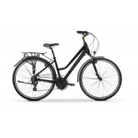 Rower trekkingowy Tabou Kinetic 2.0 W 2024, Kolor czarno-srebrny, Rozmiar ramy 19"
