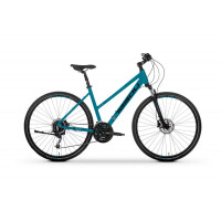 Rower crossowy Tabou Flow 4.0 W 2024 - niebiesko-czarny, Kolor niebiesko-czarny, Rozmiar ramy 19"