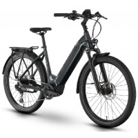 Rower trekkingowy R Raymon TourRay E 8.0 SE Wave - czarny, Kolor czarny, Rozmiar ramy S