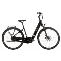 Rower miejski elektryczny BESV CT 2.3 LS - czarny, Kolor czarny, Rozmiar ramy S, Rozmiar Koła 28", Pojemność baterii 504 Wh