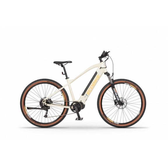 Rower górski elektryczny Ecobike SX300 - kremowy, Kolor kremowy, Rozmiar ramy 18", Pojemność baterii 672 Wh