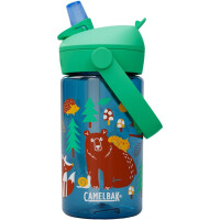 Butelka Tritanowa CAMELBAK Thrive Flip Straw Kids 400ml - niebiesko-zielony, Kolor niebiesko-zielony