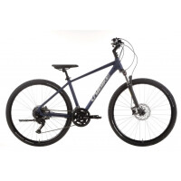 Rower crossowy Unibike Crossfire Man 2025 - granatowy, Kolor granatowy, Rozmiar ramy 17"