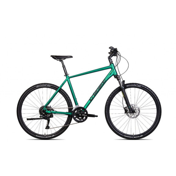 Rower crossowy Unibike Crossfire Man 2025 - zielony, Kolor zielony, Rozmiar ramy 17"