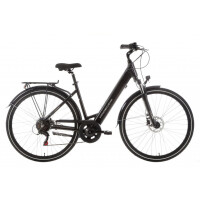 Rower miejski elektryczny ProEco by Romet Wave AN 1.0 2025 SHIMANO HYDRAULIC DISC - grafitowy, Kolor grafitowy, Rozmiar ramy 19"