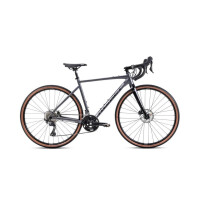 Rower gravel Romet Aspre 3 2024 - grafitowo-czarny, Kolor grafitowo-czarny, Rozmiar ramy 54cm