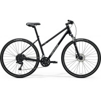 Rower crossowy Merida Crossway 100 Lady 2025 - czarny, Kolor czarny, Rozmiar ramy S